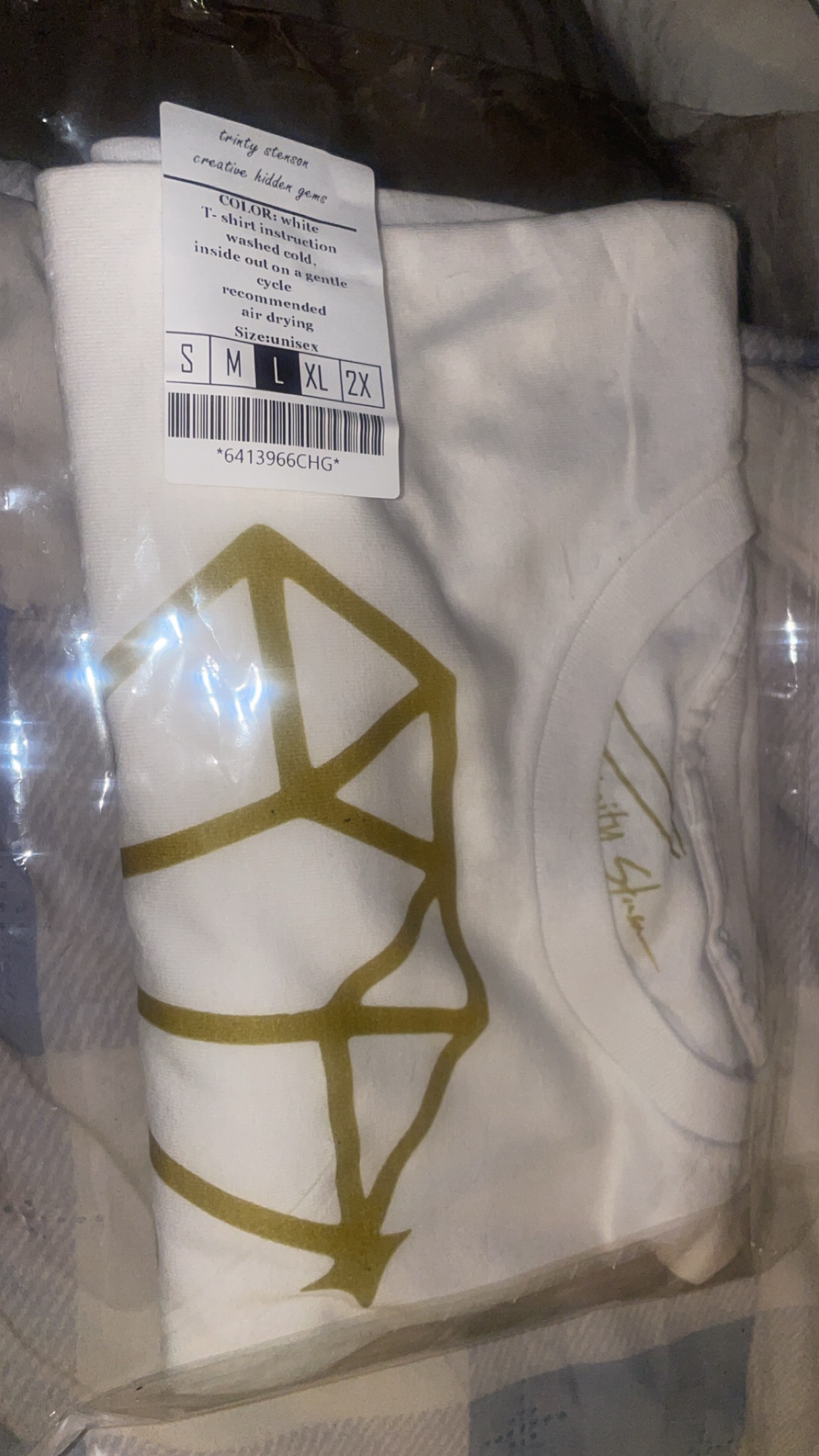 Premium White 100% Cotton T-Shirt Front